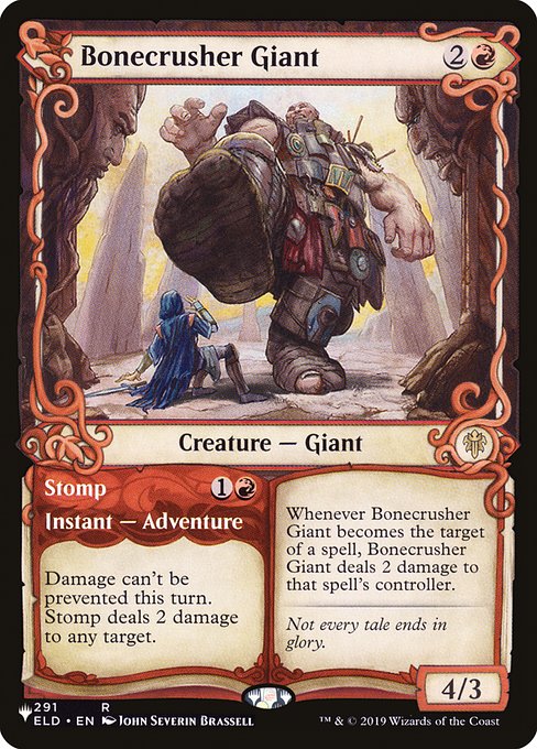 Bonecrusher Giant // Stomp - Nonfoil
