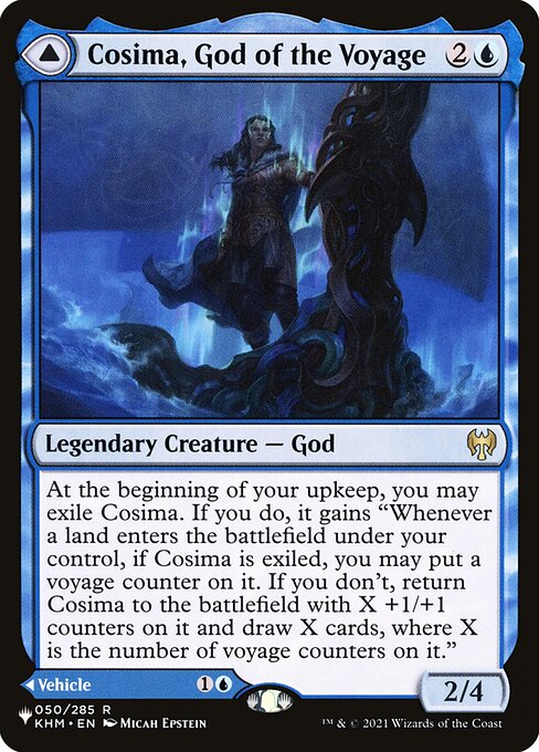 Cosima, God of the Voyage // The Omenkeel - Nonfoil