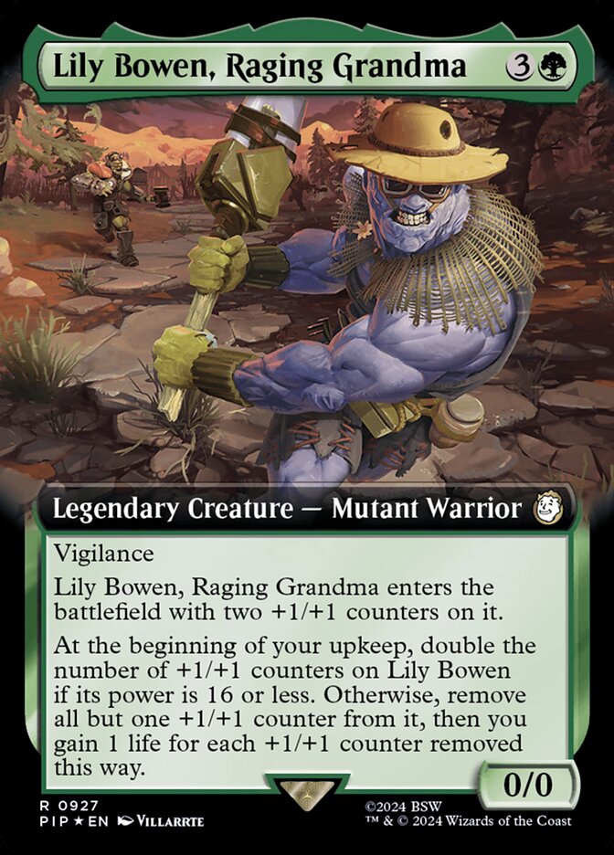 Lily Bowen, Raging Grandma (Extended Art - Surge Foil)
