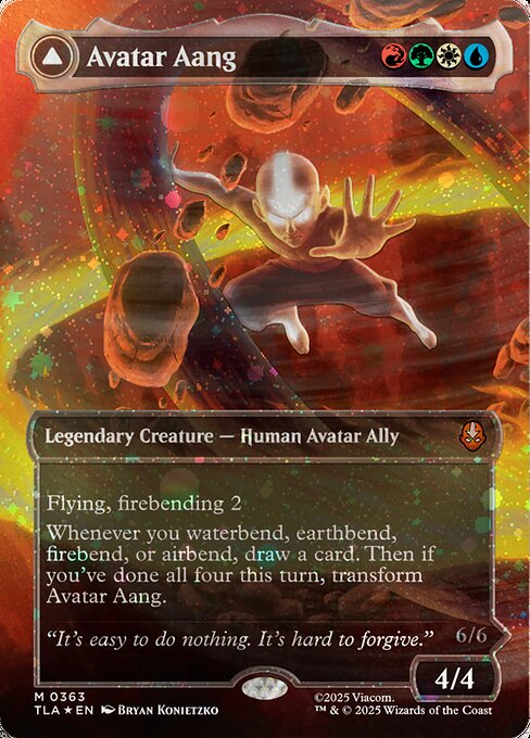 Avatar Aang // Aang, Master of Elements - Foil
