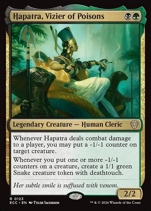 Hapatra, Vizier of Poisons - Nonfoil