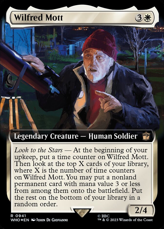 Wilfred Mott (Extended Art - Surge Foil)