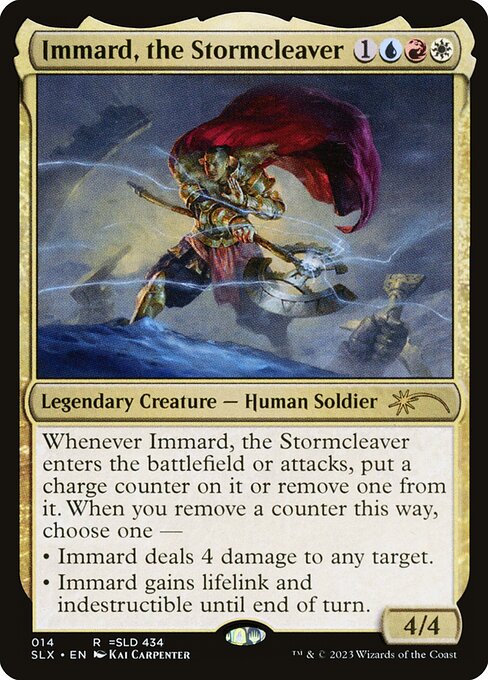 Immard, the Stormcleaver - Nonfoil