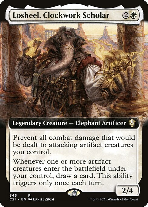 Losheel, Clockwork Scholar - Nonfoil