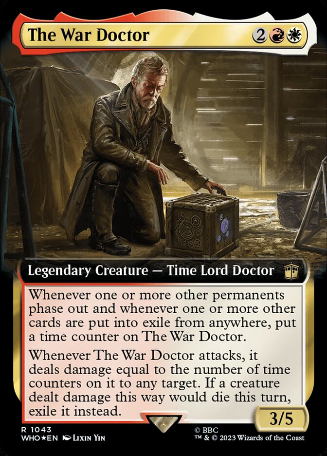 The War Doctor (Extended Art - Surge Foil)