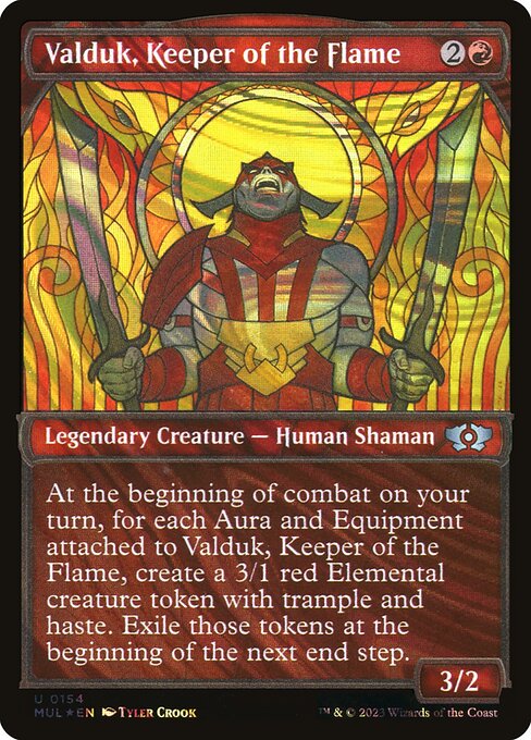 Valduk, Keeper of the Flame - Foil