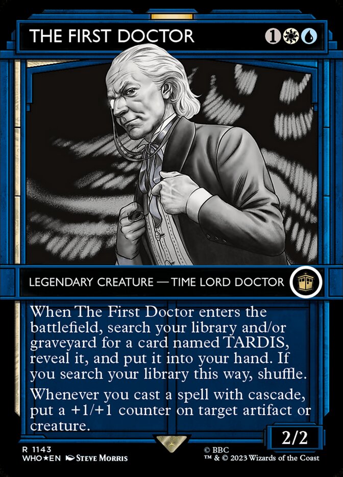 The First Doctor (Showcase - Surge Foil)