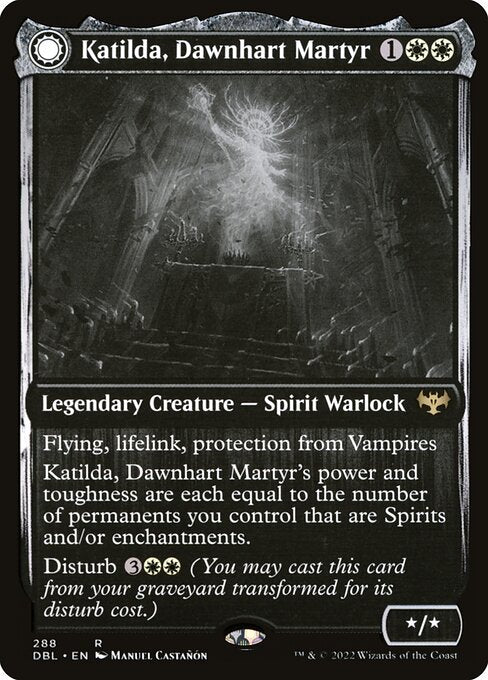 Katilda, Dawnhart Martyr // Katilda's Rising Dawn - Nonfoil
