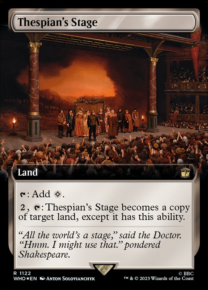Thespian's Stage (Extended Art - Surge Foil)
