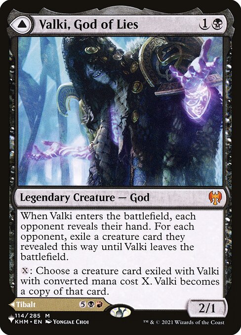 Valki, God of Lies // Tibalt, Cosmic Impostor - Nonfoil