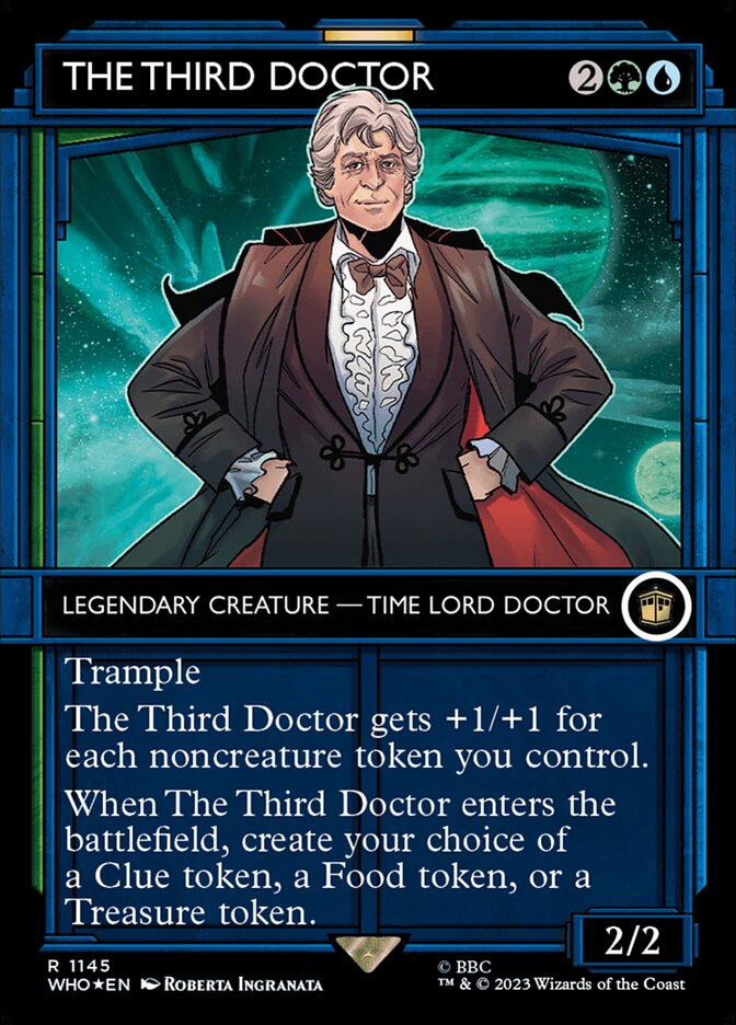 The Third Doctor (Showcase - Surge Foil)