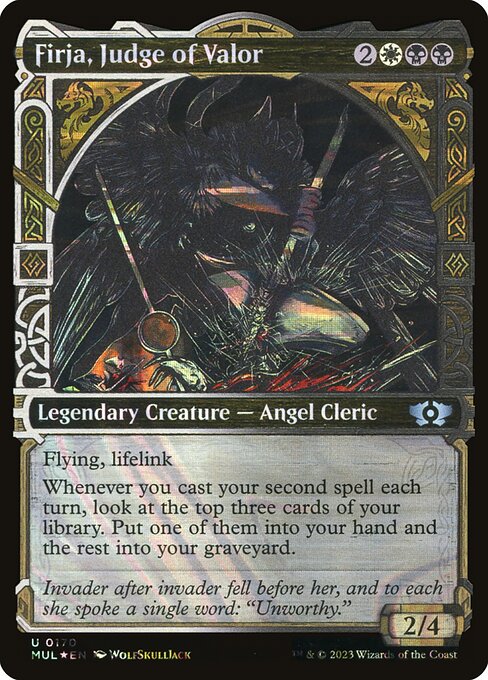 Firja, Judge of Valor - Foil