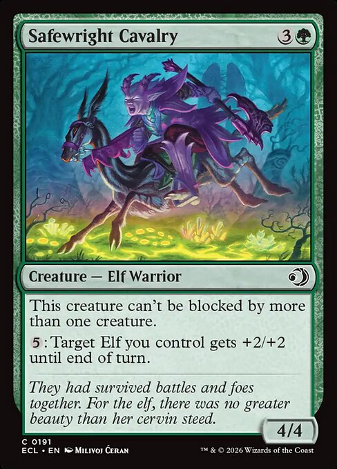 Safewright Cavalry - Nonfoil