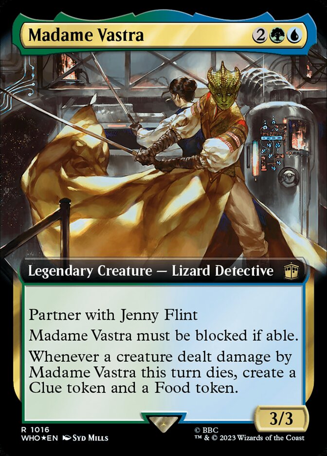 Madame Vastra (Extended Art - Surge Foil)
