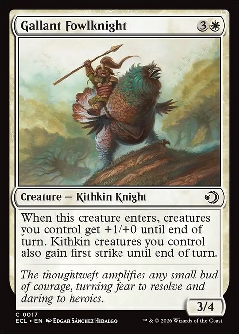 Gallant Fowlknight - Nonfoil
