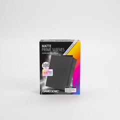 Gamegenic Matte Prime Card Sleeves Black (100 Sleeves Per Pack)