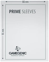 Gamegenic Prime Card Sleeves Black (100 Sleeves Per Pack)
