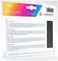 Gamegenic Prime Card Sleeves Black (100 Sleeves Per Pack)