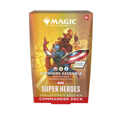 (Pre-Order) Magic: The Gathering - Marvel Super Heroes Collector's Edition Commander Deck - Avengers Assemble