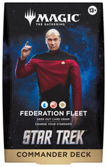 Magic the Gathering - Star Trek Federation Fleet Commander Deck (Pre-Order - 6/11)