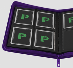 Collector's Series 4 Pocket Zip Binder - Purple
