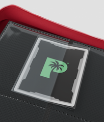 Collector's Series 4 Pocket Zip Binder - Red