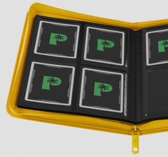 Collector's Series 4 Pocket Zip Binder - Yellow