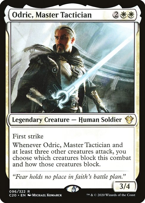 Odric, Master Tactician - Nonfoil