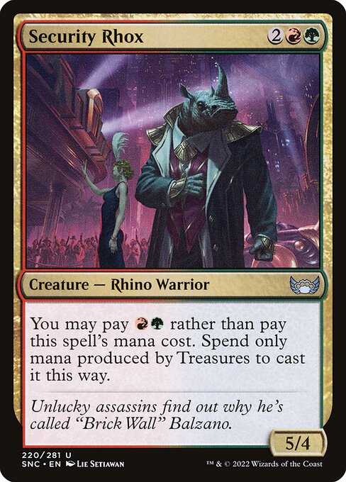 Security Rhox - Nonfoil