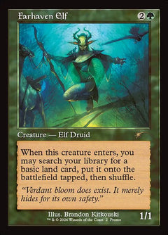 Farhaven Elf (Lorwyn Eclipsed Promo)