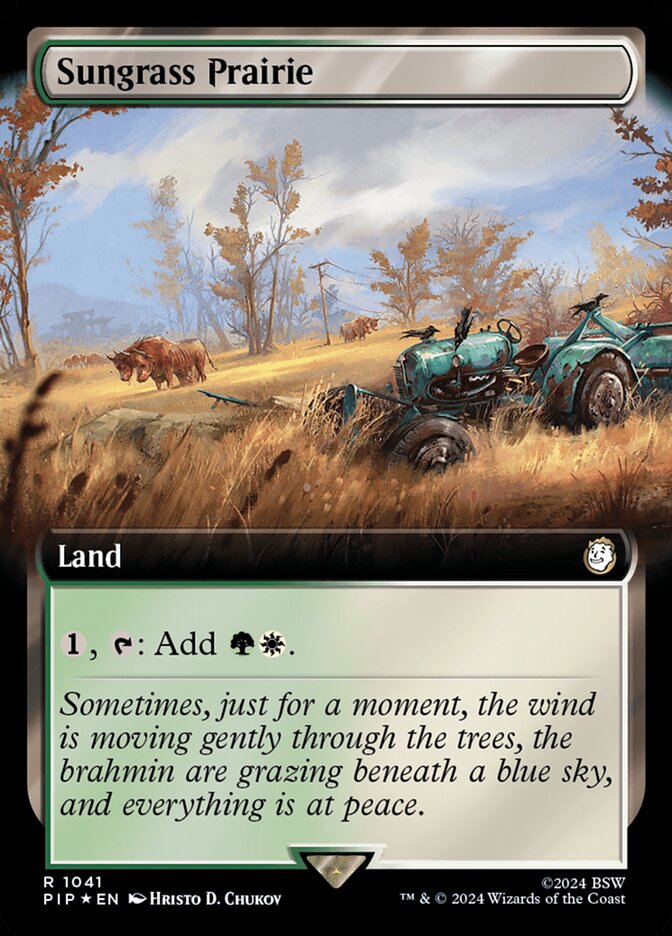 Sungrass Prairie (Extended Art - Surge Foil)