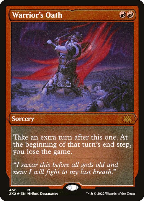 Warrior's Oath - Etched