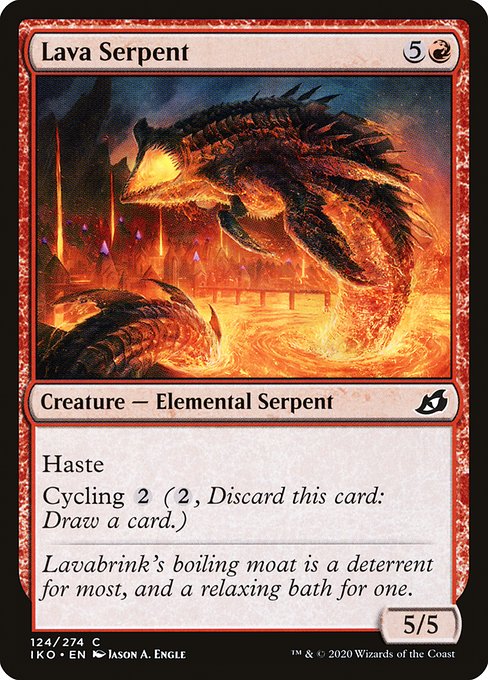 Lava Serpent - Nonfoil