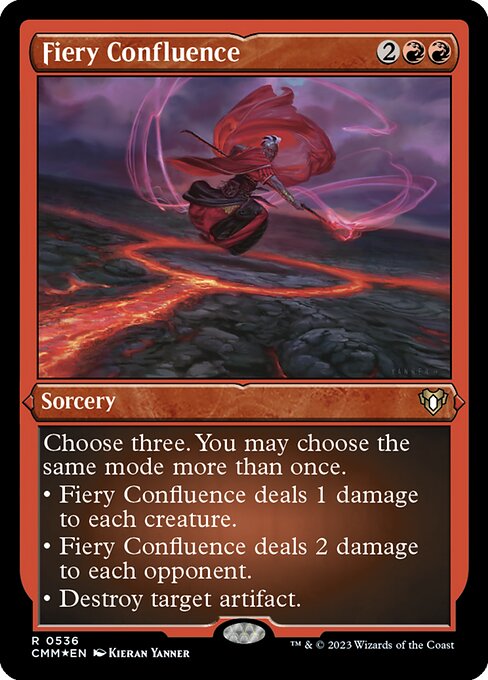 Fiery Confluence - Etched