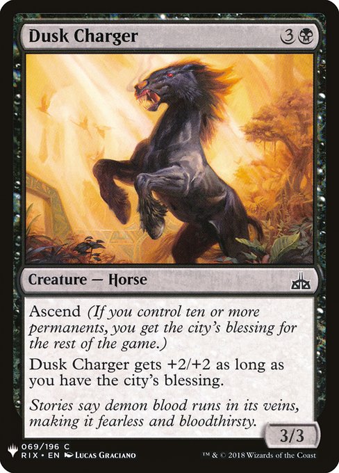 Dusk Charger - Nonfoil