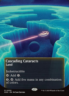 Cascading Cataracts (Borderless - Poster)
