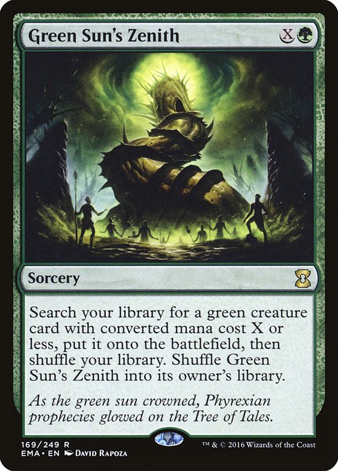 Green Sun's Zenith - Nonfoil