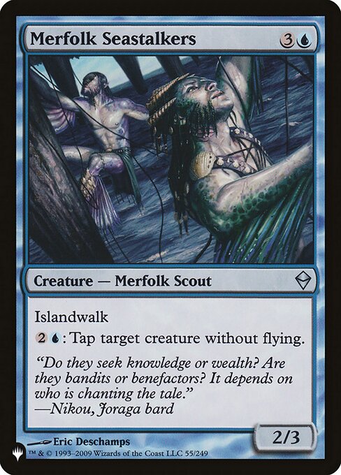 Merfolk Seastalkers - Nonfoil