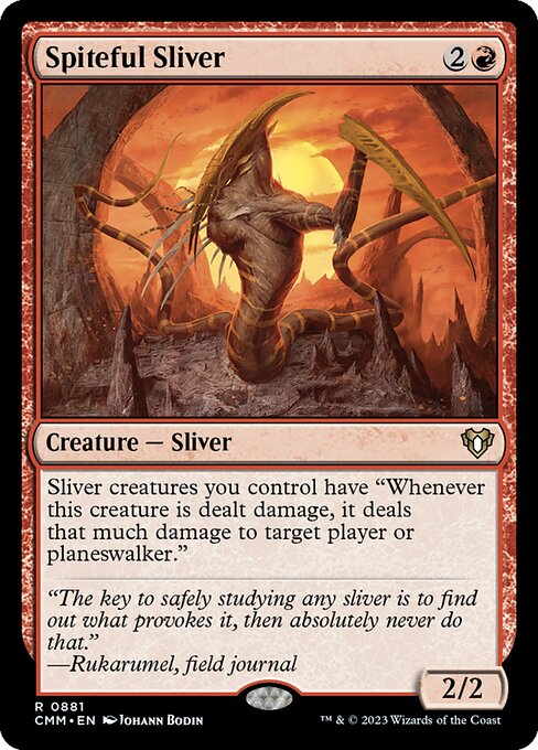 Spiteful Sliver - Nonfoil
