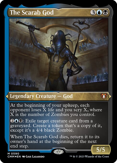 The Scarab God - Etched