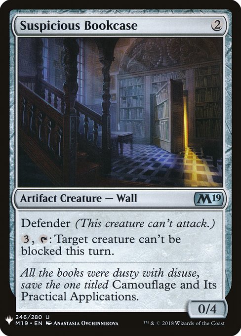 Suspicious Bookcase - Nonfoil