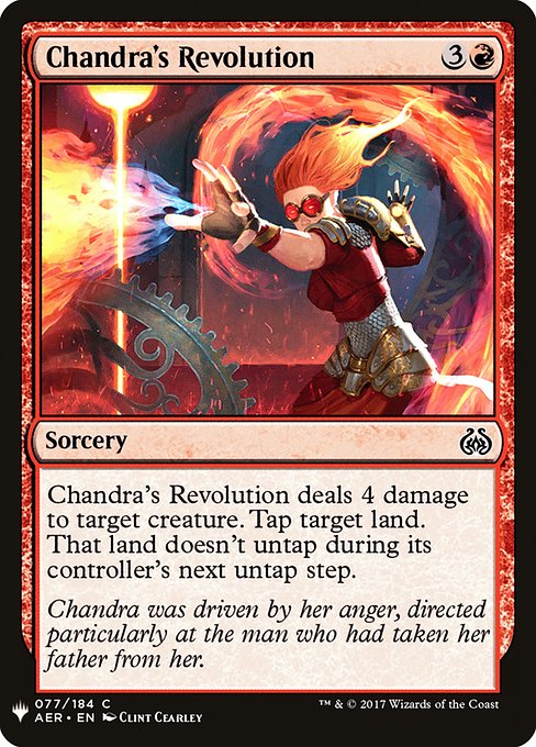 Chandra's Revolution - Nonfoil