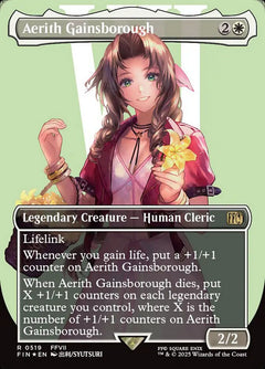 Aerith Gainsborough (Borderless - Surge Foil)