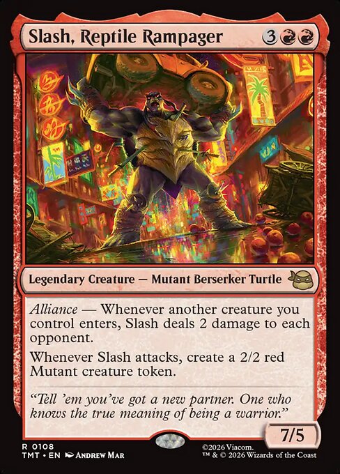 Slash, Reptile Rampager - Nonfoil