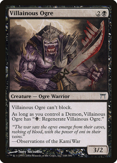 Villainous Ogre - Nonfoil