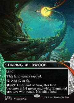 Stirring Wildwood (Borderless - Galaxy Foil)