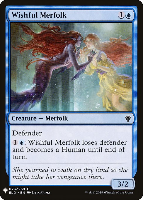 Wishful Merfolk - Nonfoil
