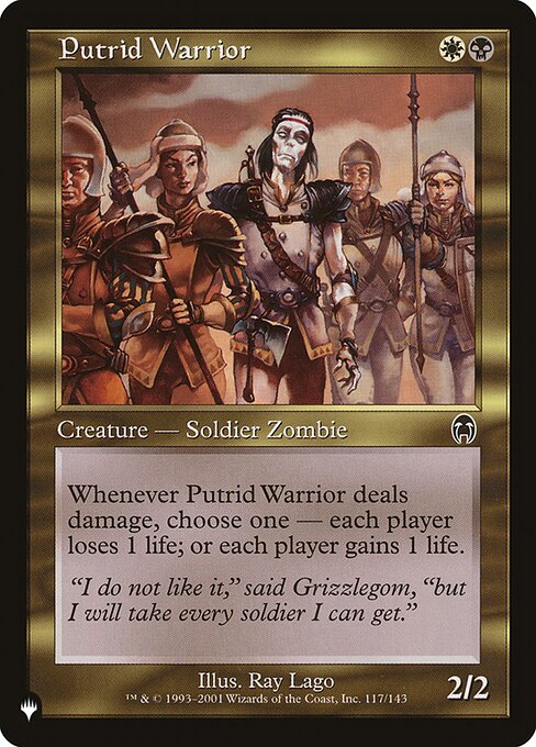 Putrid Warrior - Nonfoil
