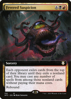 Fevered Suspicion (Extended Art)