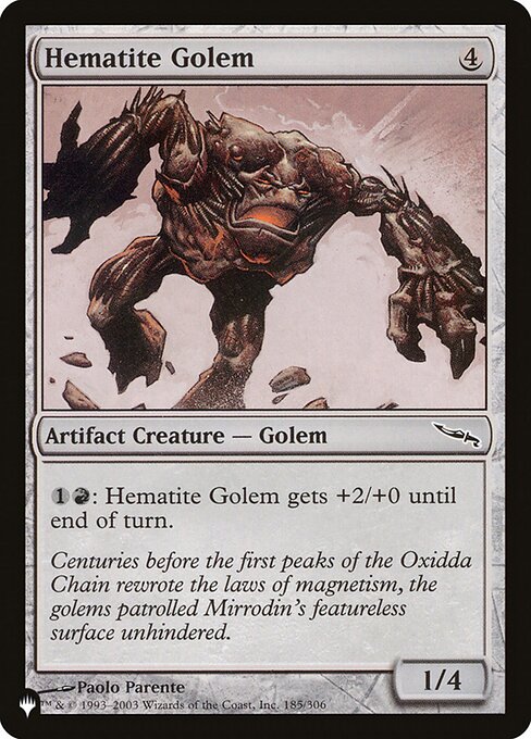 Hematite Golem - Nonfoil
